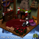 Winter House Scenery [PRE-SUPPORTED] Diorama - Only-Games