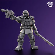 Command squad. Stormworn Troops. Imperial Guard - Only-Games