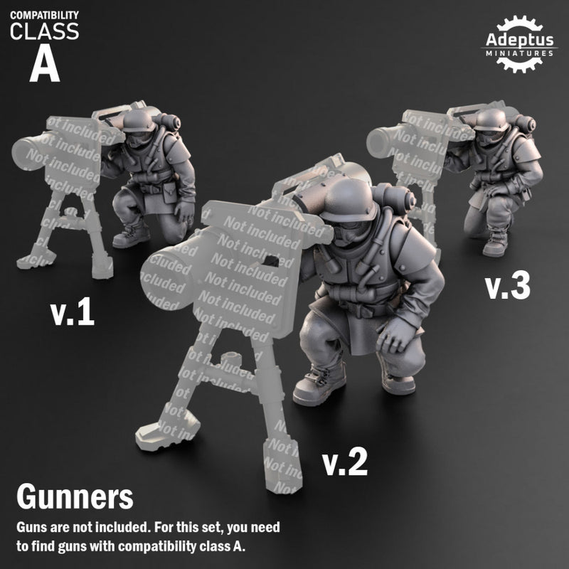 Heavy Weapons Team. Koelner Regiment. Imperial Guard. Compatibility class A. - Only-Games