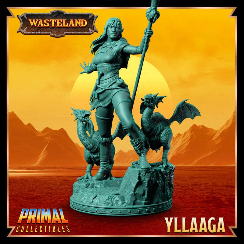 2 miniatures - 32mm - Lost Races Bundle - Wasteland - Only-Games