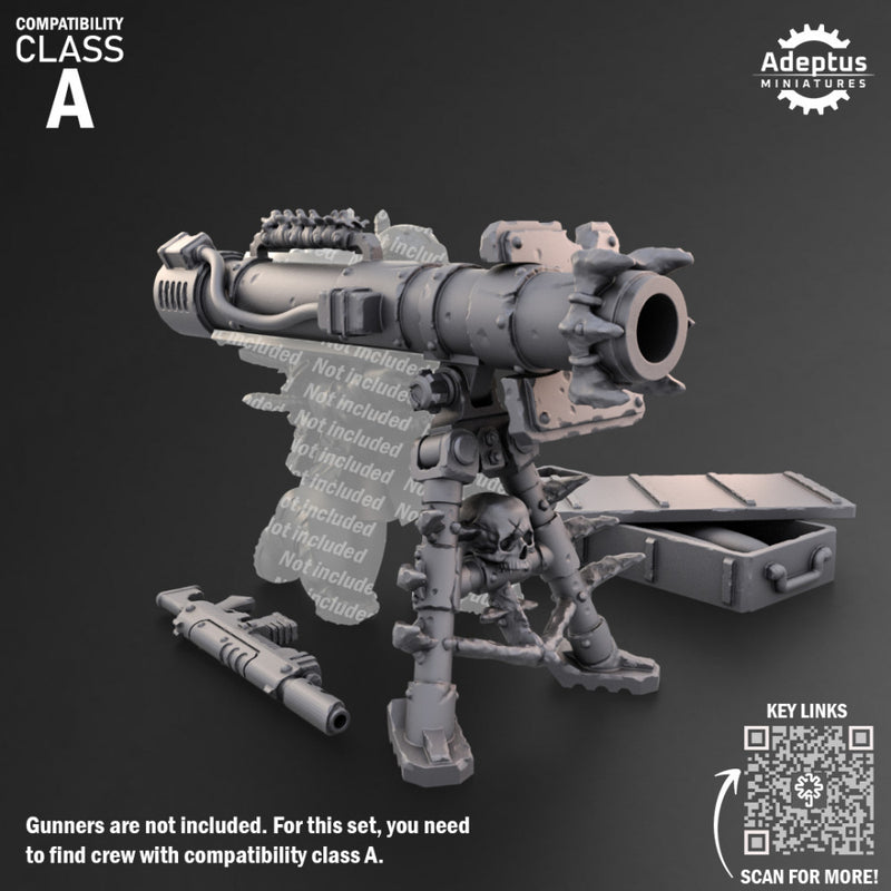 Heavy Weapons - Design Option 1. Renegades and Heretics. Compatibility class A. - Only-Games