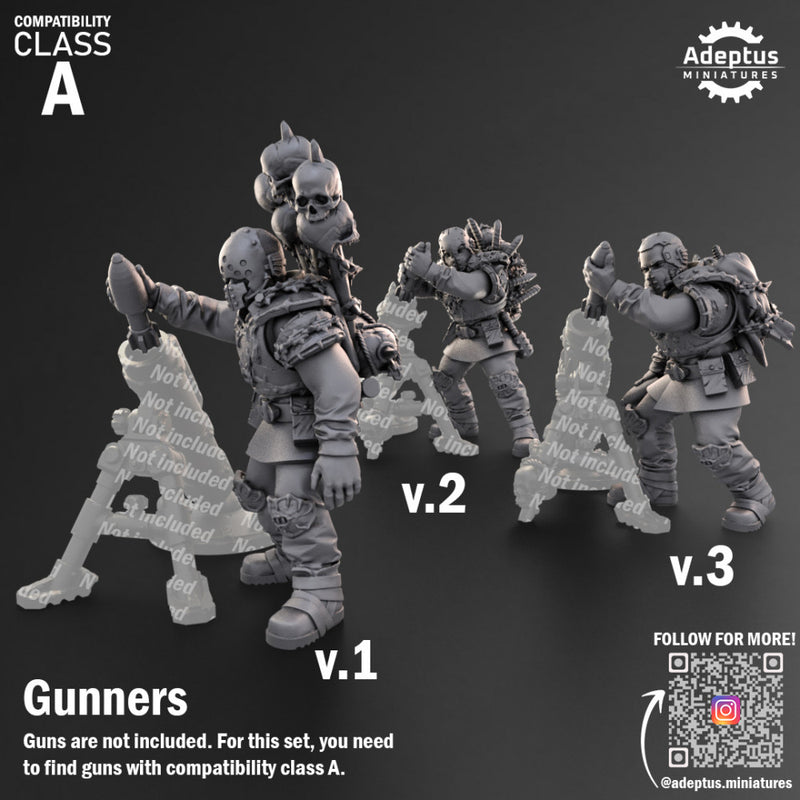 Heavy Weapons Team. Dark Krocs. Renegades and Heretics. Compatibility class A. - Only-Games