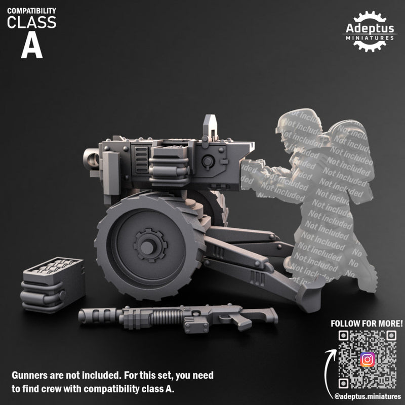 Heavy Weapons - Design Option 3. Imperial Guard. Compatibility Class A. - Only-Games