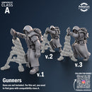 Heavy Weapons Team. Janissaries Regiment. Imperial Guard. Compatibility class A.