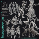 Quiet Mountains - 15+ Models - PRESUPPORTED - Illustrated & Stats - 32mm Scale