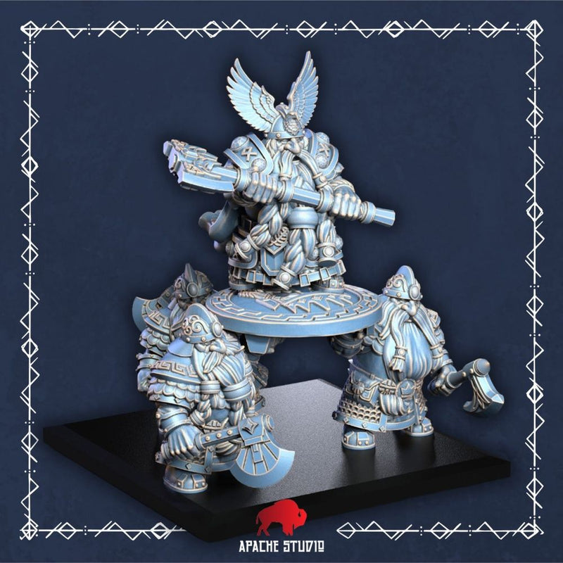 Forgeborn Clan II: Dwarf King (dwarf unit) - Only-Games