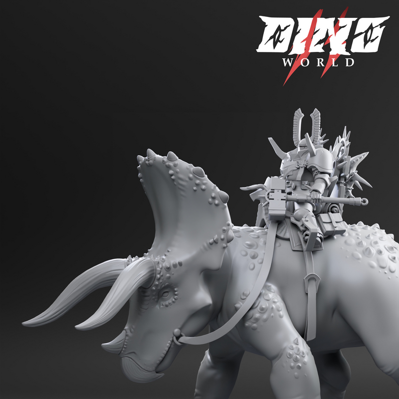 dino rider triceratops - Only-Games