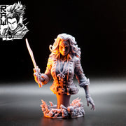 Rosalia The Corsair - Pirate Bust - STL only - Only-Games