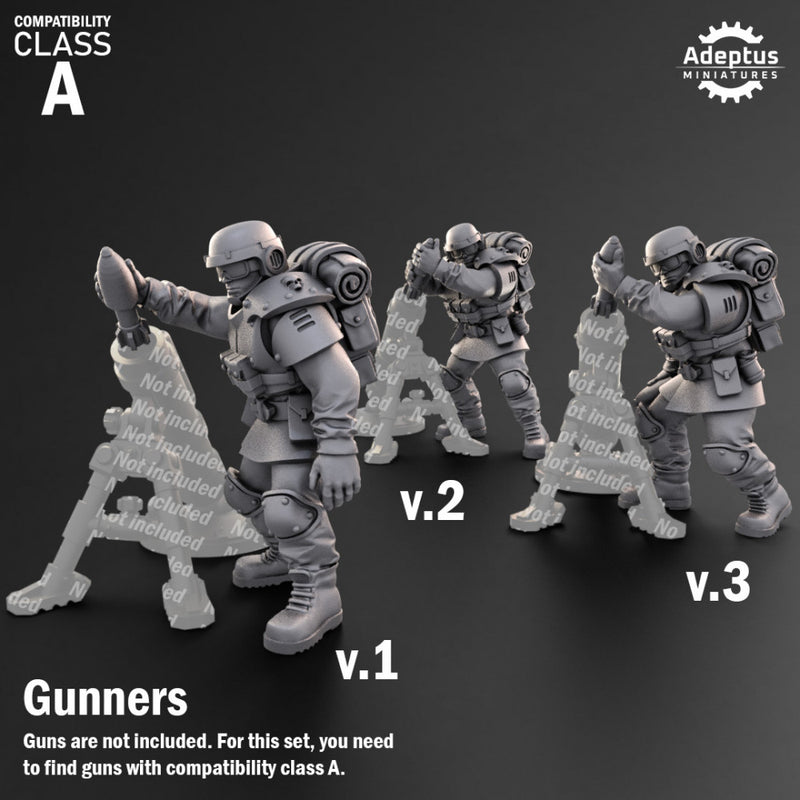 Heavy Weapons Team. Ultima Troops. Imperial Guard. Compatibility class A. - Only-Games