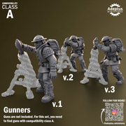 Heavy Weapons Team. Sunclaw Regiment. Imperial Guard. Compatibility class A. - Only-Games