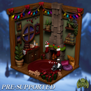 Winter House Scenery [PRE-SUPPORTED] Diorama - Only-Games