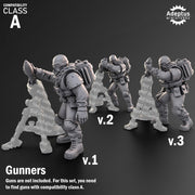 Heavy Weapons Team. Spectre Regiment. Imperial Guard. Compatibility class A. - Only-Games
