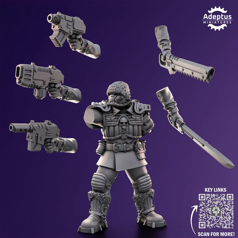 Command squad. Stormworn Troops. Imperial Guard - Only-Games