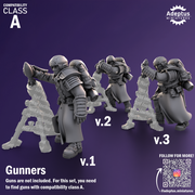 Heavy Weapons Team. Iceward Division. Imperial Guard. Compatibility class A. - Only-Games