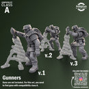 Heavy Weapons Team. Sunscorch Regiment. Imperial Guard. Compatibility class A.