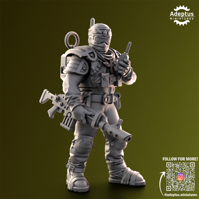Command squad. Red Dune Regiment. Imperial Guard - Only-Games