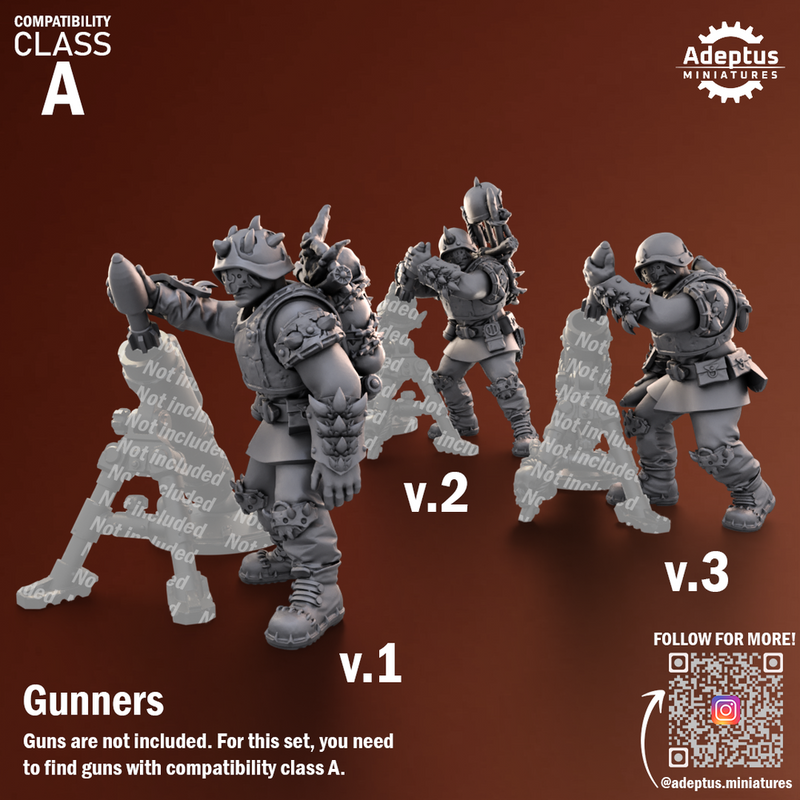 Heavy Weapons Team. Twisted Horde. Renegades and Heretics. Compatibility class A. - Only-Games