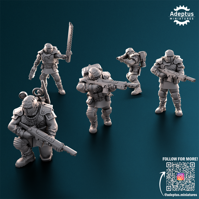 Squad. Winterline Forces. Imperial Guard - Only-Games
