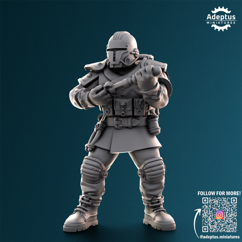 Command squad. Winterline Forces. Imperial Guard - Only-Games