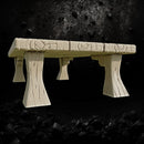 Kimonobe Wood Table 11 - Asian-Inspired Furniture STL for DnD & Wargaming