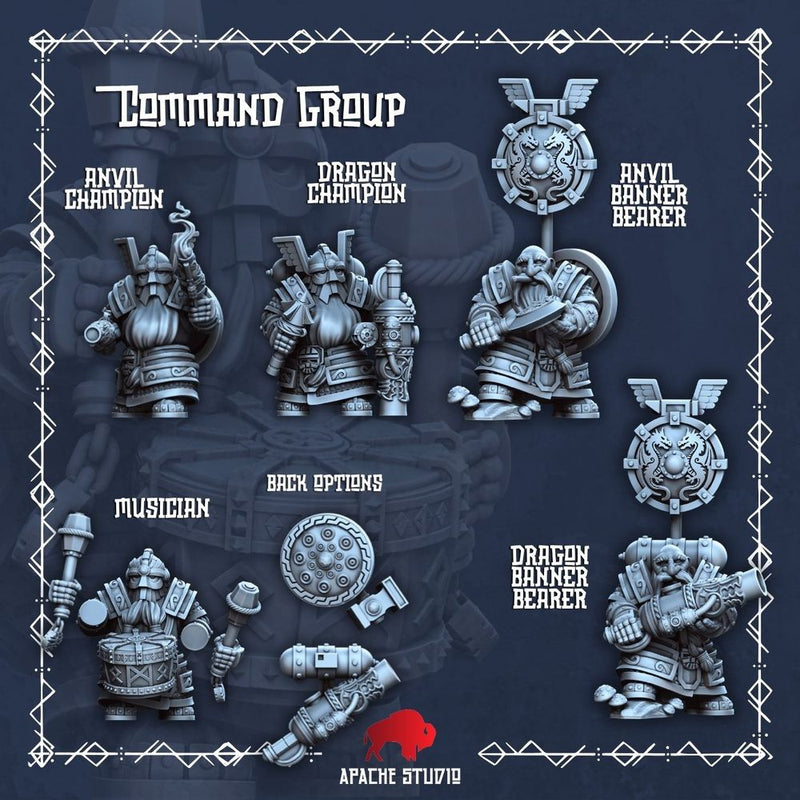 Forgeborn Clan II: Anvils / Dragons (dwarf unit) - Only-Games