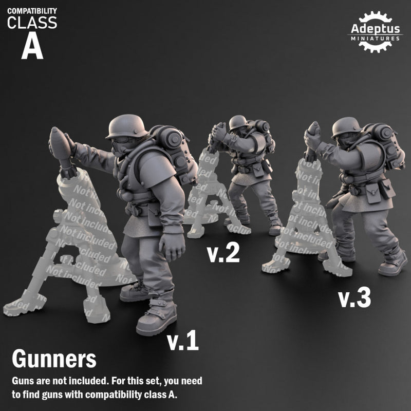 Heavy Weapons Team. Koelner Regiment. Imperial Guard. Compatibility class A. - Only-Games