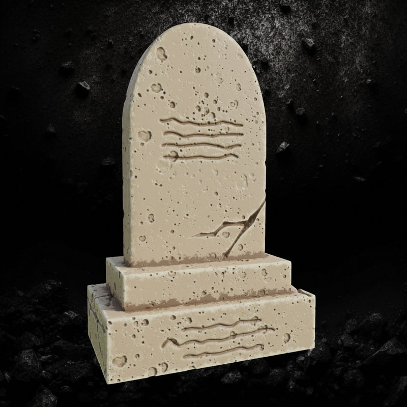 Tombstone - Graveyard Terrain STL for DnD & Wargaming