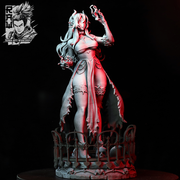 Mina The Bloodmage (NSFW) - 75mm and 120mm Pin Up - STL only - Only-Games