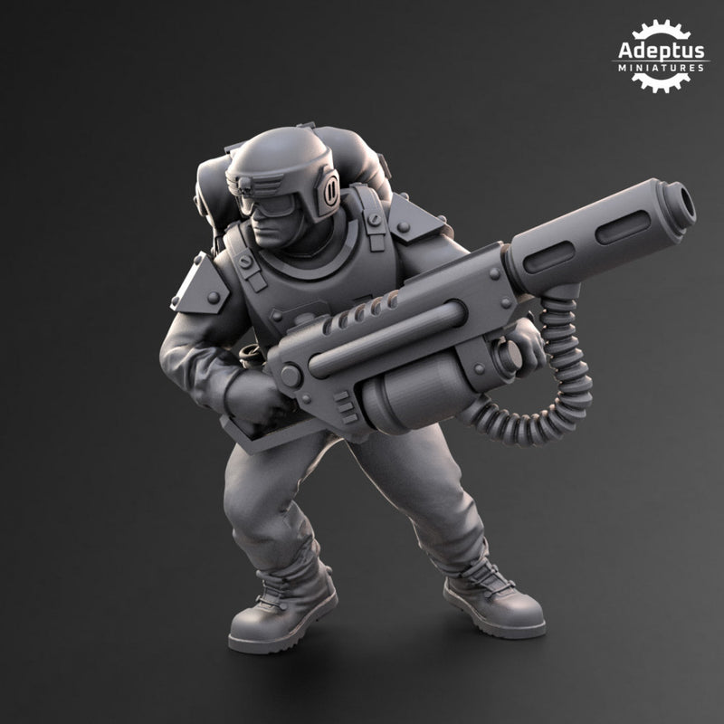 Special weapons. Warden Regiment. Imperial Guard - Only-Games