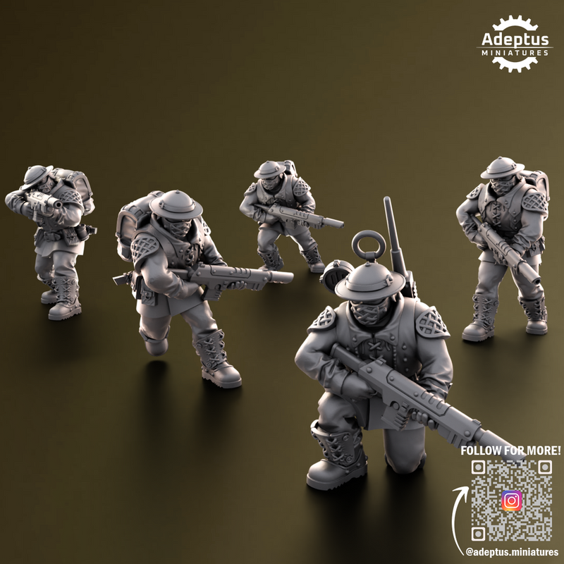 Squad. Sunclaw Regiment. Imperial Guard - Only-Games