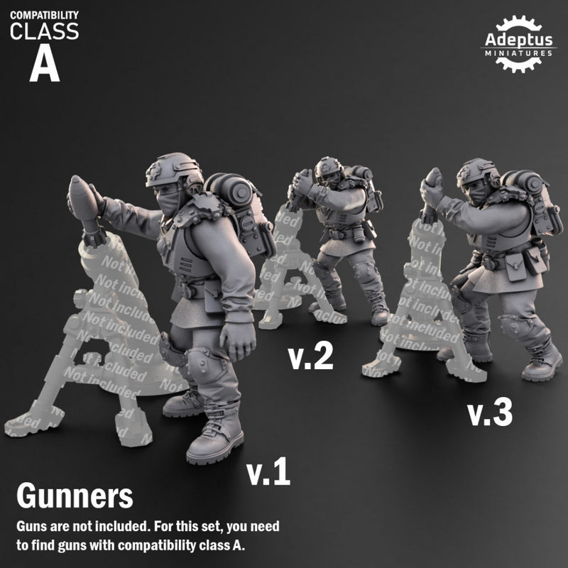 Heavy Weapons Team. Dysorius Troops. Imperial Guard. Compatibility class A. - Only-Games