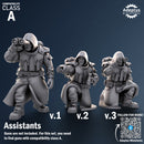 Heavy Weapons Team. Janissaries Regiment. Imperial Guard. Compatibility class A.