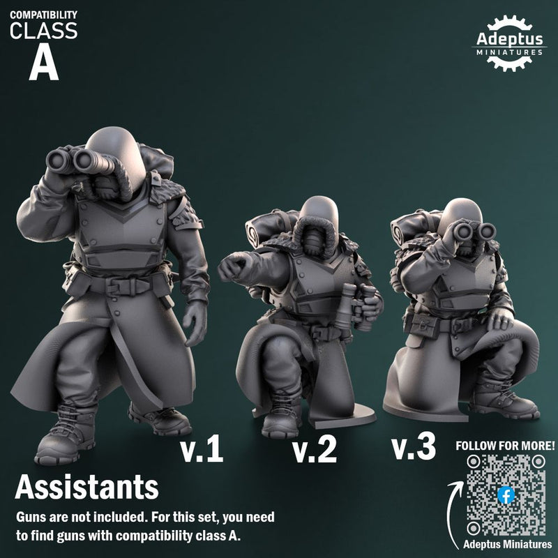 Heavy Weapons Team. Frostguard Regiment. Imperial Guard. Compatibility class A. - Only-Games