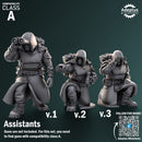 Heavy Weapons Team. Frostguard Regiment. Imperial Guard. Compatibility class A.