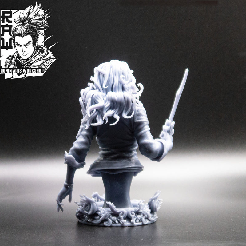 Rosalia The Corsair - Pirate Bust - STL only - Only-Games