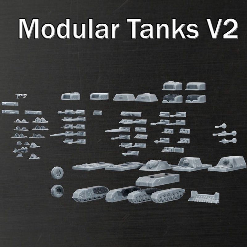 Modular Tanks V2! Create your own proxy tank!