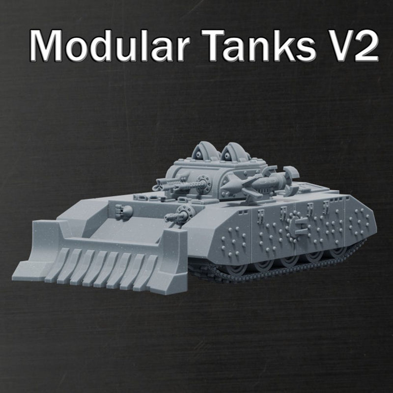 Modular Tanks V2! Create your own proxy tank!
