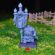 Forgeborn Clan II: Clan Banner Bearer (dwarf unit) - Only-Games