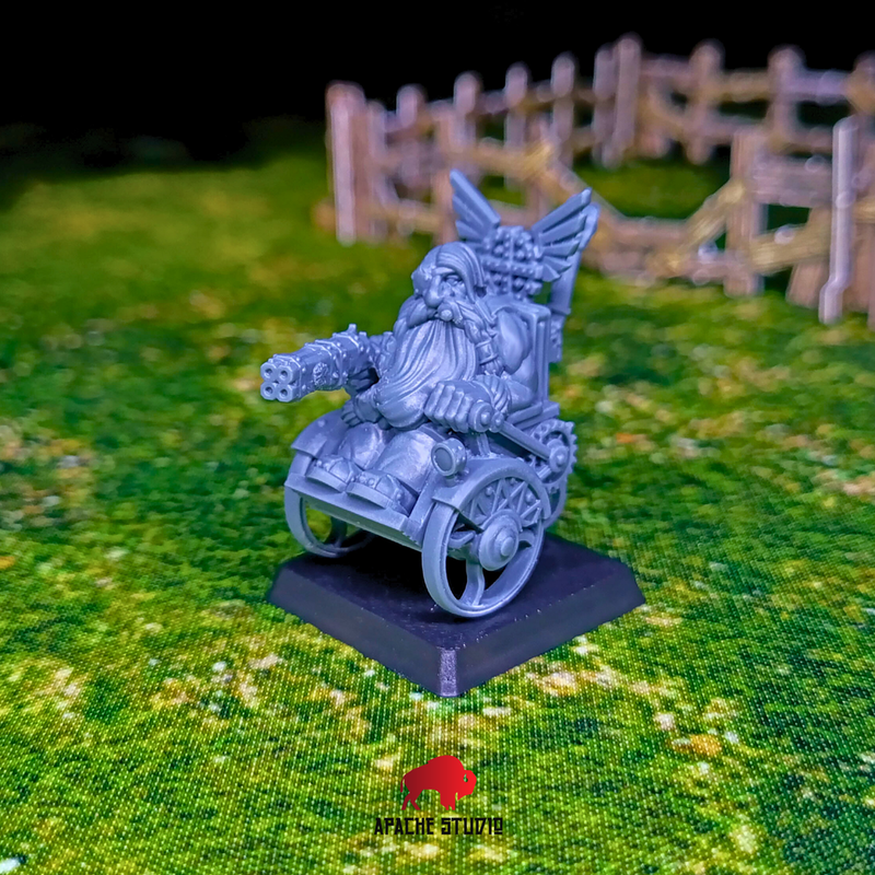 Forgeborn Clan II: Engineer (dwarf unit) - Only-Games