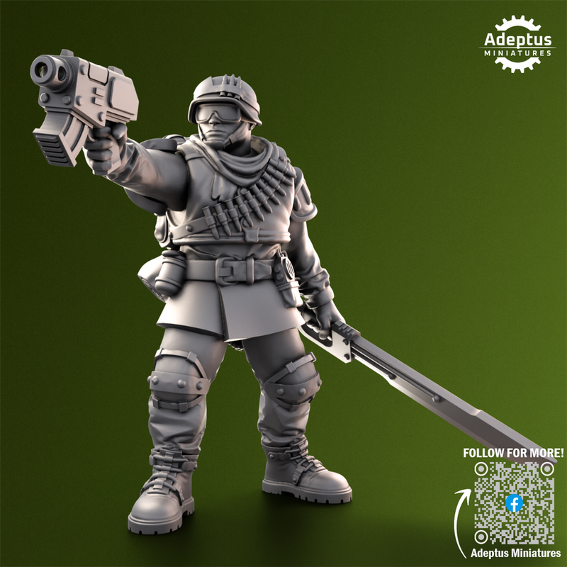 Command squad. Shellcord Troopers. Imperial Guard - Only-Games