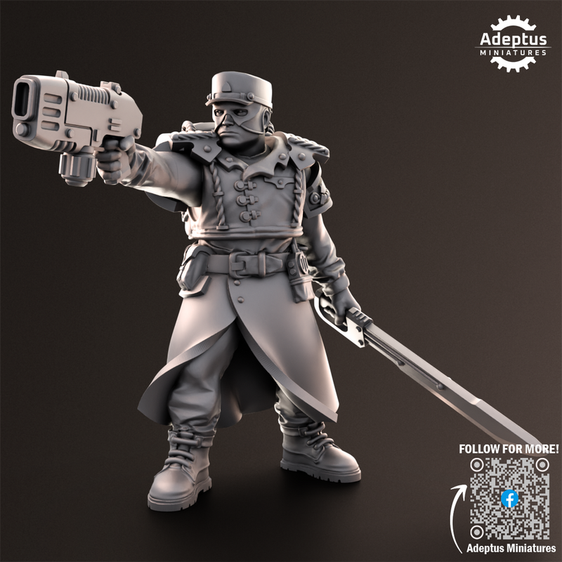 Command squad. Nightcloak Regiment. Imperial Guard - Only-Games