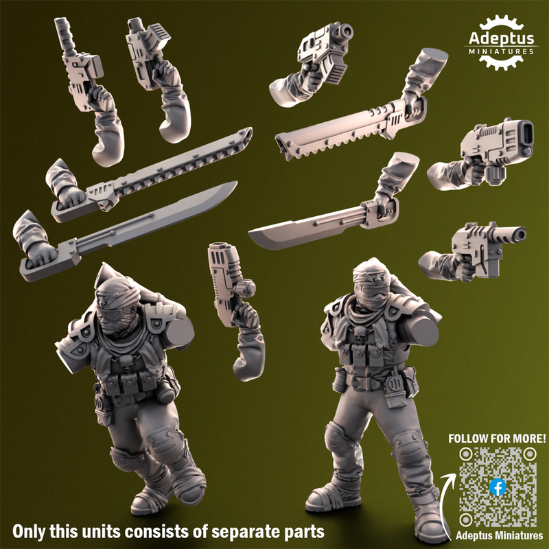 Squad. Red Dune Regiment. Imperial Guard - Only-Games