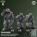 Heavy Weapons Team. Sunscorch Regiment. Imperial Guard. Compatibility class A.