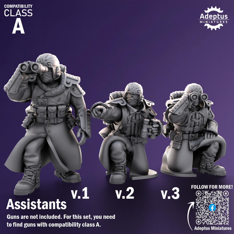 Heavy Weapons Team. Iceward Division. Imperial Guard. Compatibility class A. - Only-Games