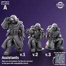 Heavy Weapons Team. Iceward Division. Imperial Guard. Compatibility class A. - Only-Games