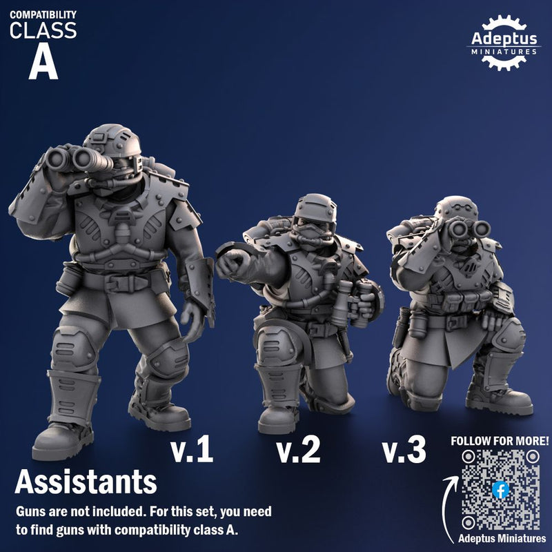 Heavy Weapons Team. Steelstorm Regiment. Imperial Guard. Compatibility class A. - Only-Games