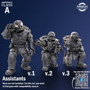 Heavy Weapons Team. Steelstorm Regiment. Imperial Guard. Compatibility class A.