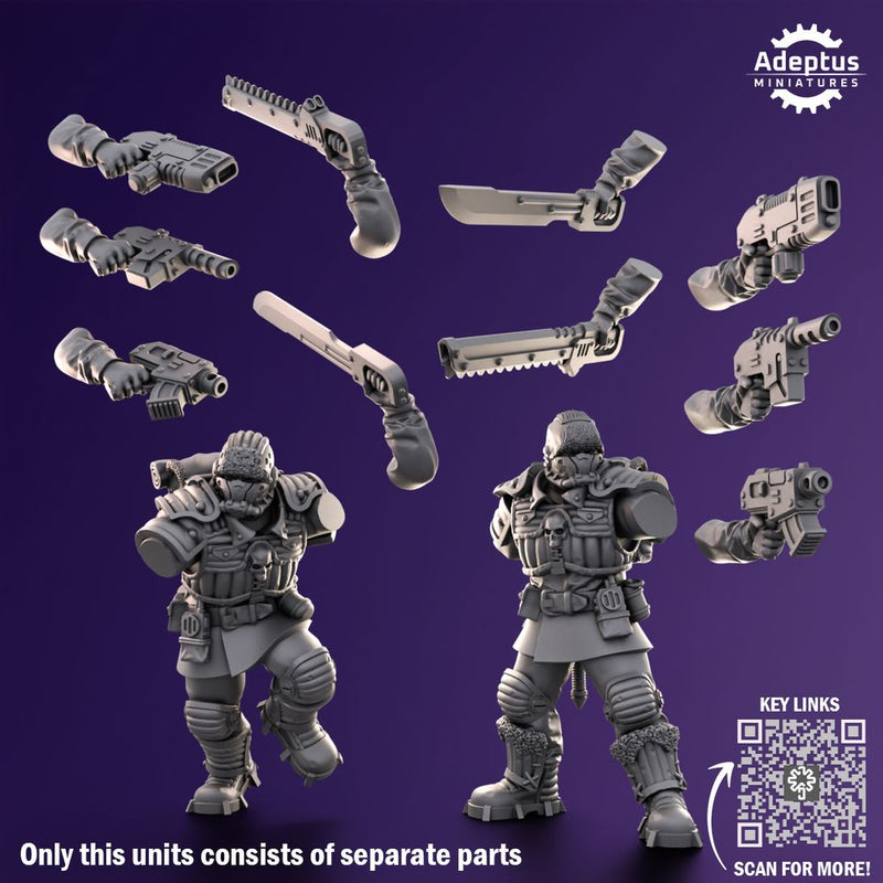 Squad. Stormworn Troops. Imperial Guard - Only-Games