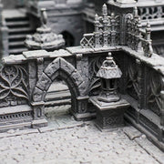 Gothic ruined wall - Only-Games