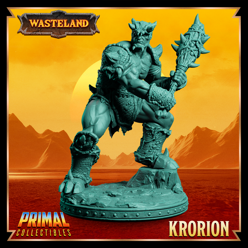 4 miniatures - 32mm - Barbarians Bundle - Wasteland - Only-Games